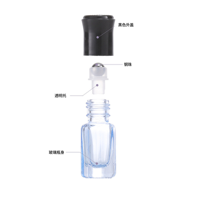 Best Glass Roller Bottles For Essential Oils Octagonal Detailed Painting Scene