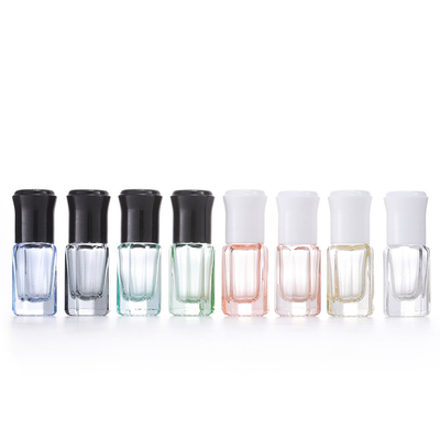 Best Glass Roller Bottles For Essential Oils Octagonal Detailed Painting Scene