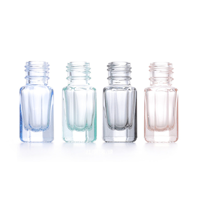 Octagonal Roller Bottle Glass 12ml Glass Roller Bottles With Metal Roller Ball Sub Package Bottle