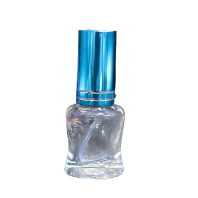 Aluminium Cap Antique Clear Glass Perfume Bottles 100ml With Atomizer