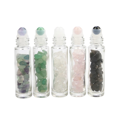 Bottle With Aluminum Cap 3ml Roll On Bottles Gemstone Roller Bottles Wholesale
