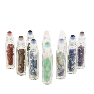 Bottle With Aluminum Cap 3ml Roll On Bottles Gemstone Roller Bottles Wholesale