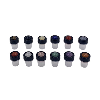 Profesyonel Üretim Küçük Rulo Şişe Kapağı Açık Gemstone Roller Şişe Üstleri 10ml Yeşim Roller Top Şişe