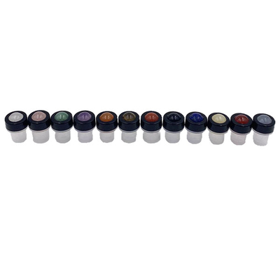 Sıcak Satış Yüksek Kalite Küçük Parfüm Şişesi Pembe 10ml Doğal Gemstone Roller Tops